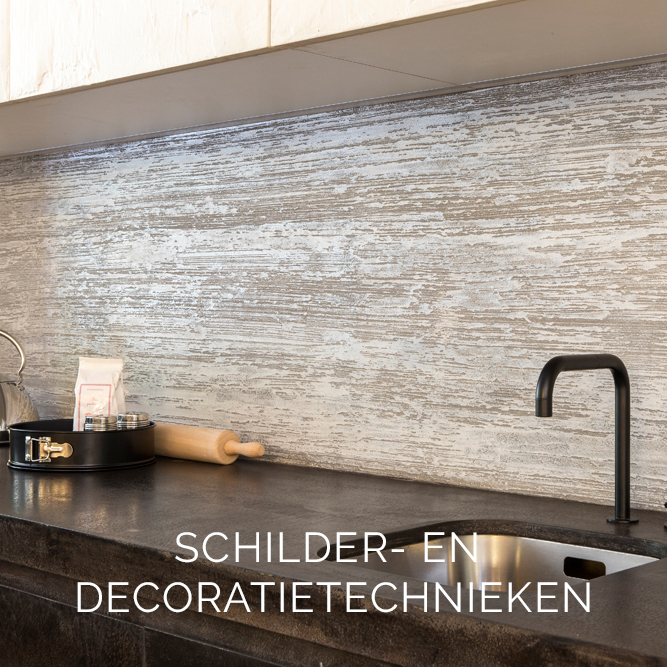 Schilderwerken diverse schildertechnieken